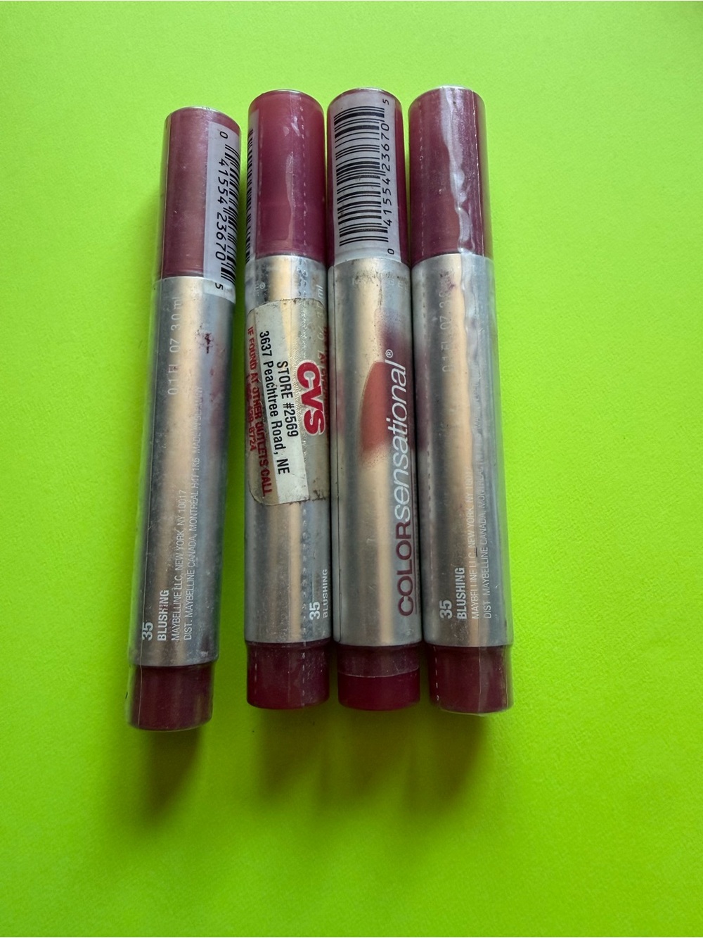 COVERGIRL ColorSensational Lip Crayons — Mauve Plum Set
